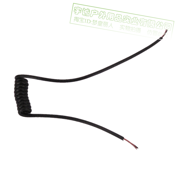 头灯线 头灯连接线 灯头和电池仓连接线