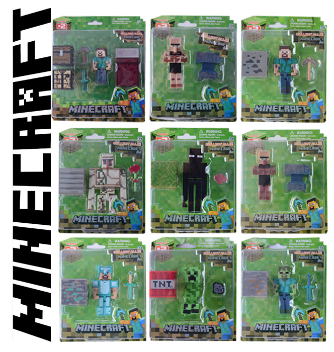 我的世界手办摆件现货游戏周边