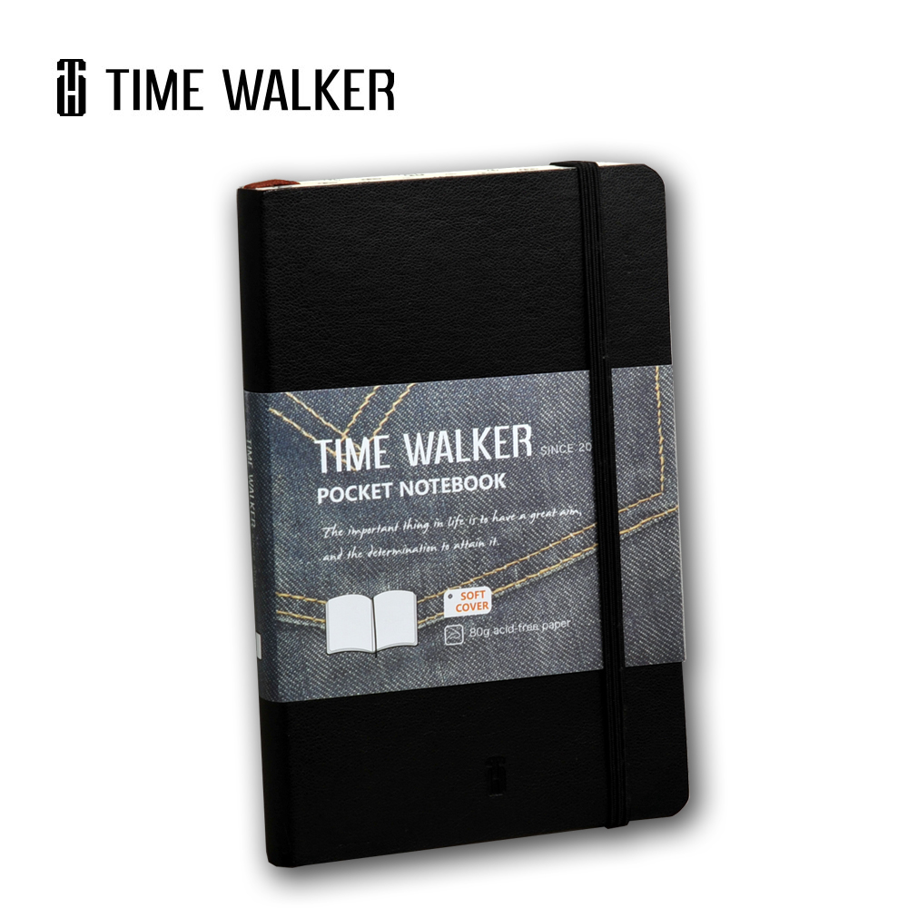 随身本子皮质记事本A6时光行者