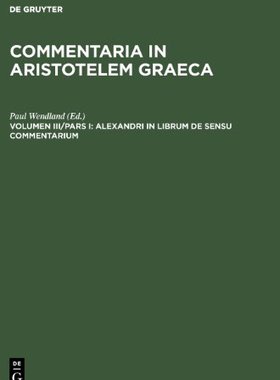 【预售】Alexandri in Librum de Sensu Commentarium