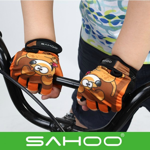 Gants de cyclisme enfant SAHOO - Ref 2255314 Image 1