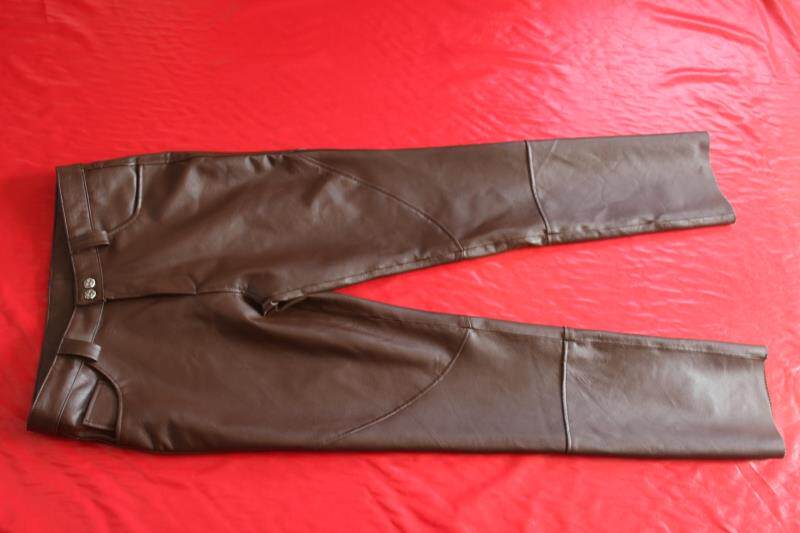 Pantalon cuir homme serré pour hiver - Ref 1491652 Image 1