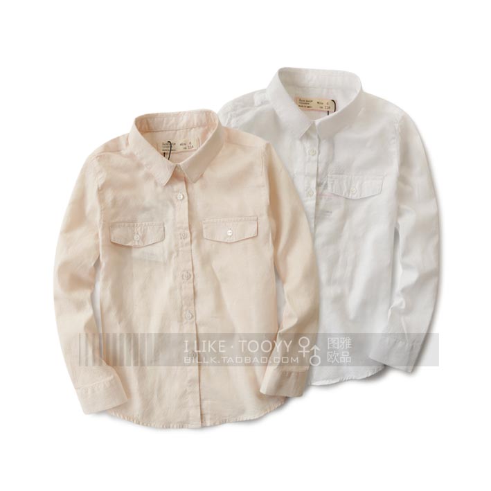 Chemise enfant à manche longue - Ref 2083376 Image 1
