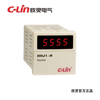 C-Lin欣灵 4位数显计数器 HHJ1-H  N制式  AC220V