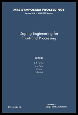 【预售】Doping Engineering for Front-End Processing: Volu