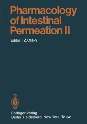 【预订】Pharmacology of Intestinal Permeation II