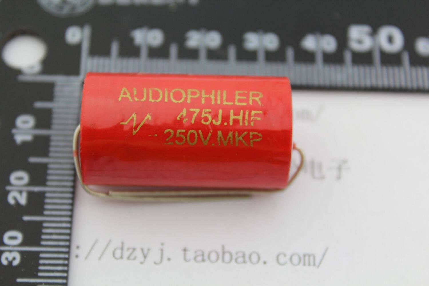 250V475 音响电容 红色 音响配件 分频器专用