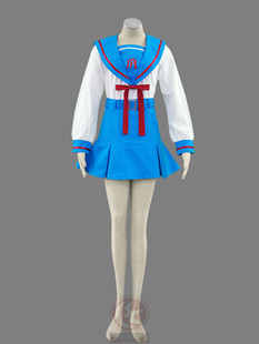 凉宫春日的忧郁-北高中学女冬装校服-Cosplay服装-水手服 现货