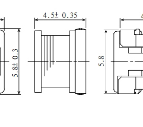 CR54NP-100M 10UH 1.44A 5.8X5.3X4.5MM日本SUMIDA磁芯线圈电感