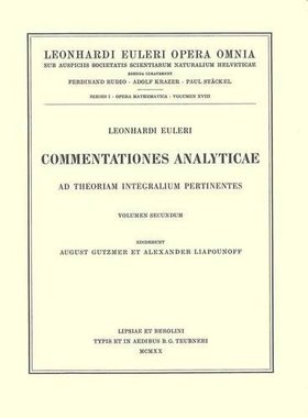 【预订】Commentationes Analyticae Ad Theoria...