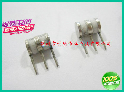 陶瓷气体放电管3RM090-6,6*8 90V 3R90,三端放电管3R90V