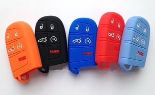 道奇Ram 克莱斯勒200 克莱斯勒300C硅胶钥匙包 钥匙套 酷威钥匙包