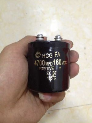 螺丝脚日立160V4700UF 4700MFD160VDC 音频滤波发烧铝电解电容器