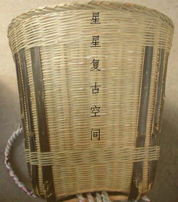 纯手工竹编土家特色大号舞蹈道具
