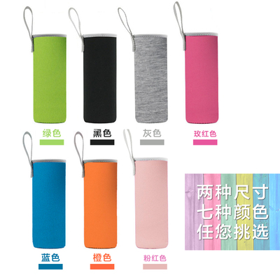 隔热玻璃男女士情侣便携手提杯套