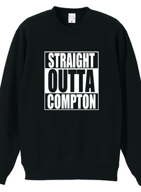 冲出康普顿 Straight Outta Compton DR DRE说唱男女长袖圆领卫衣