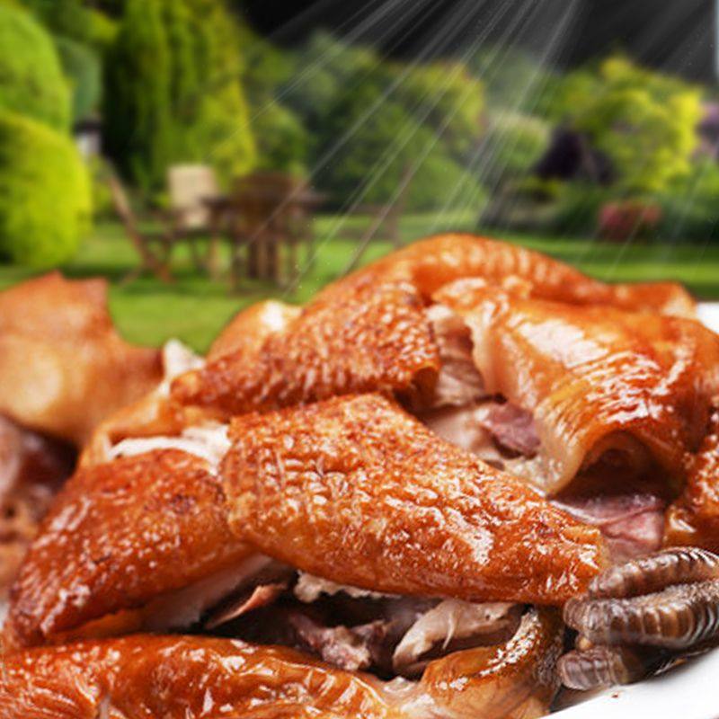 整只包邮 安徽宿州特产 正宗符离集烧鸡扒鸡500g散养麻鸡厂家直销