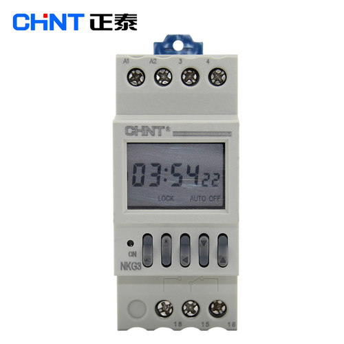 正泰 经纬度时控开关 定时器 定时开关 8开8关 NKG3 AC220V