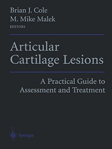 【预订】Articular Cartilage Lesions: A Pract...-封面