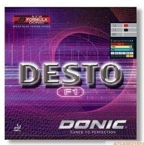 正品DONIC多尼克 F1 1001 F2 1002 DESTO德士途乒乓球拍反胶套胶