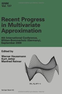 Progress Recent Multivariate ... Approximation 预售