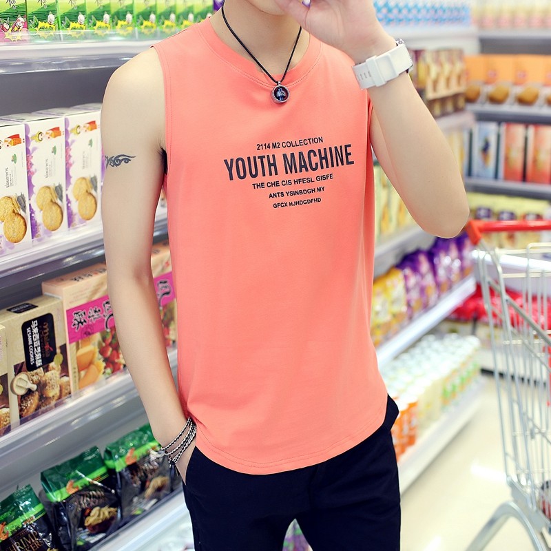 Débardeur homme Cotton vest pour été - Ref 1584796 Image 1