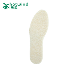 Hot ladies comfort shoes accessories new light yellow wool insole 92H03400
