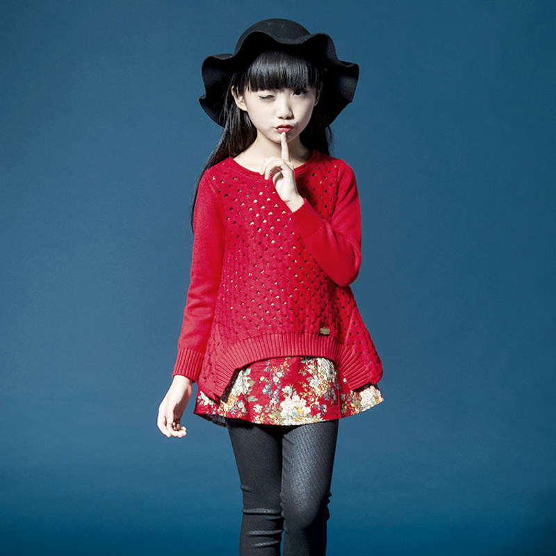 Pull fille PIER BEAR à manche longue - Ref 2104739 Image 1