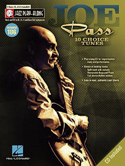 【预订】joe pass: jazz play-along volume 186.