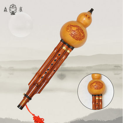 森雀品牌包邮可调红木杆葫芦丝