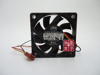 酷冷至尊 COOLER MASTER A6015 45AB-3AN-P1 6015 12V 0.23A 风扇