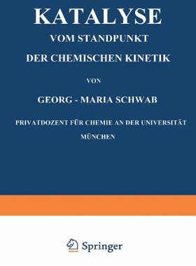【预订】Katalyse Vom Standpunkt Der Chemisch...