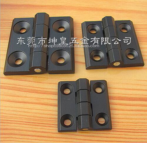 坤皇锌合金金属铰链 4040/5050/6060加强型电柜机柜合页 工业配件 - 封面