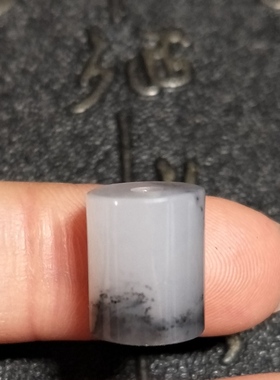 桶珠项链挂坠新疆和田玉籽料