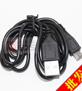 MicroUSB数据线 单头安卓三星HTC2S3通用手机充电线连接线黑色