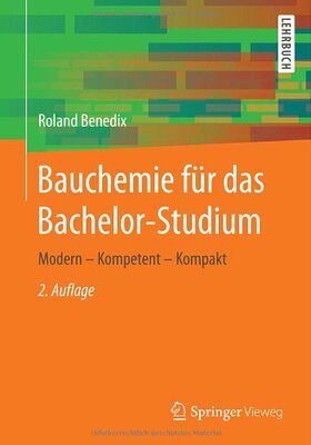 【预订】Bauchemie Fur Das Bachelor-Studium: ...