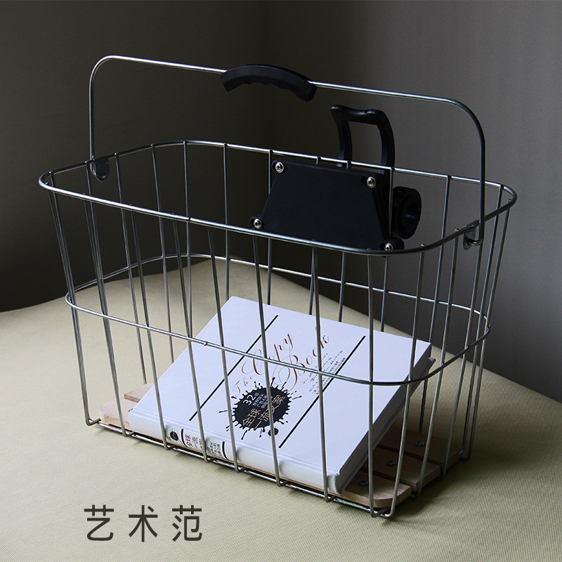 Panier pour vélo BRAVE-MAN en métal - Ref 2258203 Image 1