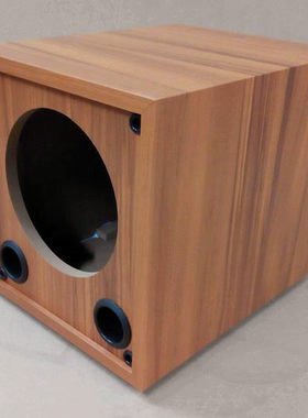 6.5寸音箱空箱体重diy低音炮木质