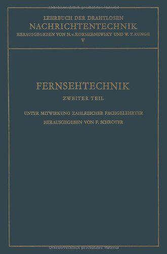 【预订】Fernsehtechnik: Zweiter Teil: Techni...