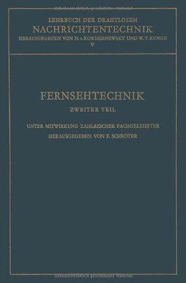 【预订】Fernsehtechnik: Zweiter Teil: Techni...