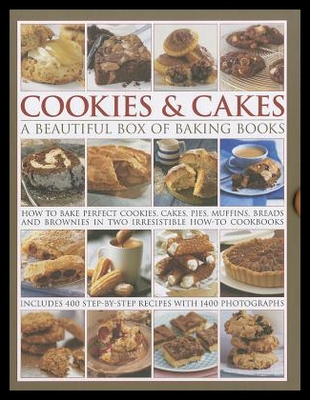 【预售】Cookies & Cakes: A Beautiful Box of Baking Books
