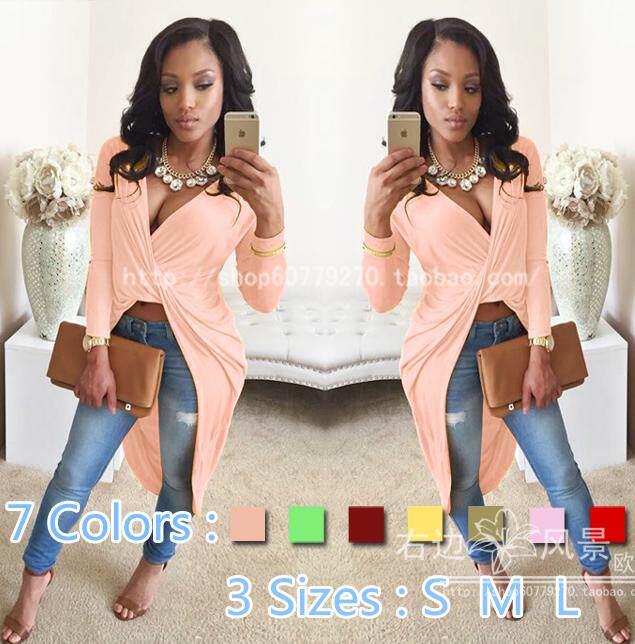 Europe and America Easy rule Loose T-shirt women Dovetail Casual t shirt 2016in the Women's clothing/Boutique , T-shirt  category - from Buy2taobao.com to provide professional Taobao agent buy service