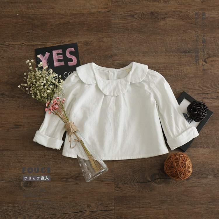 Chemise fille à manche longue - Ref 2086723 Image 1