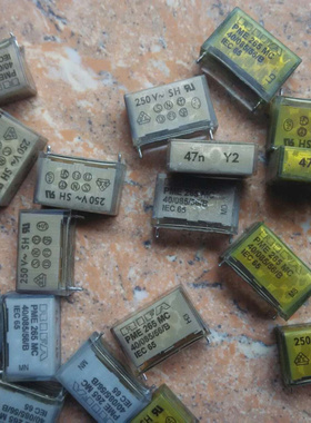 拆机 RIFA力发 PME265系列 250V 0.047UF 47nf 安规薄膜电容