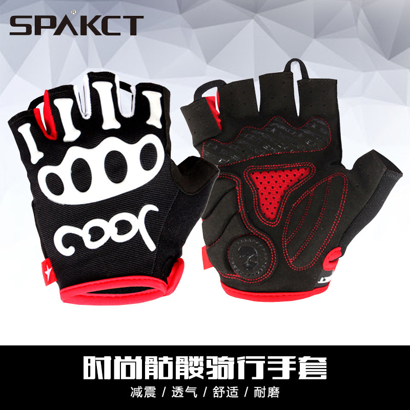 Gants pour vélo mixte SPAKCT - Ref 2247508 Image 1