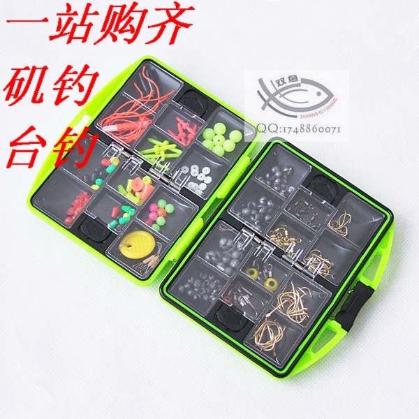 赤の蜓㊣矶钓配件盒海钓台钓配件盒小配件鱼钩棉线结挡珠卡拉咬铅
