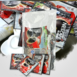 雀巢咖啡醇品 即溶黑咖啡180g 速溶纯咖啡粉1.8g*100袋