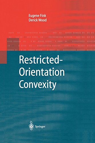 【预订】Restricted-Orientation Convexity