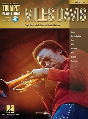 【预订】Miles Davis: Trumpet Play-Along Volu...