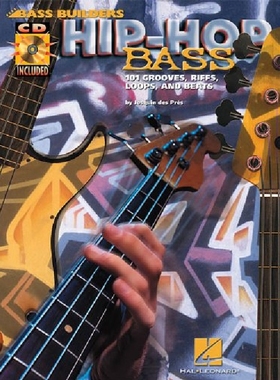 【预订】Hip-Hop Bass: 101 Grooves, Riffs, Lo...